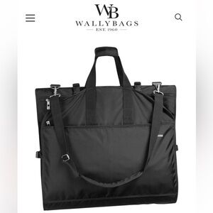 66” Premium Tri-Fold Carry-On Wedding Dress Travel Bag, Black